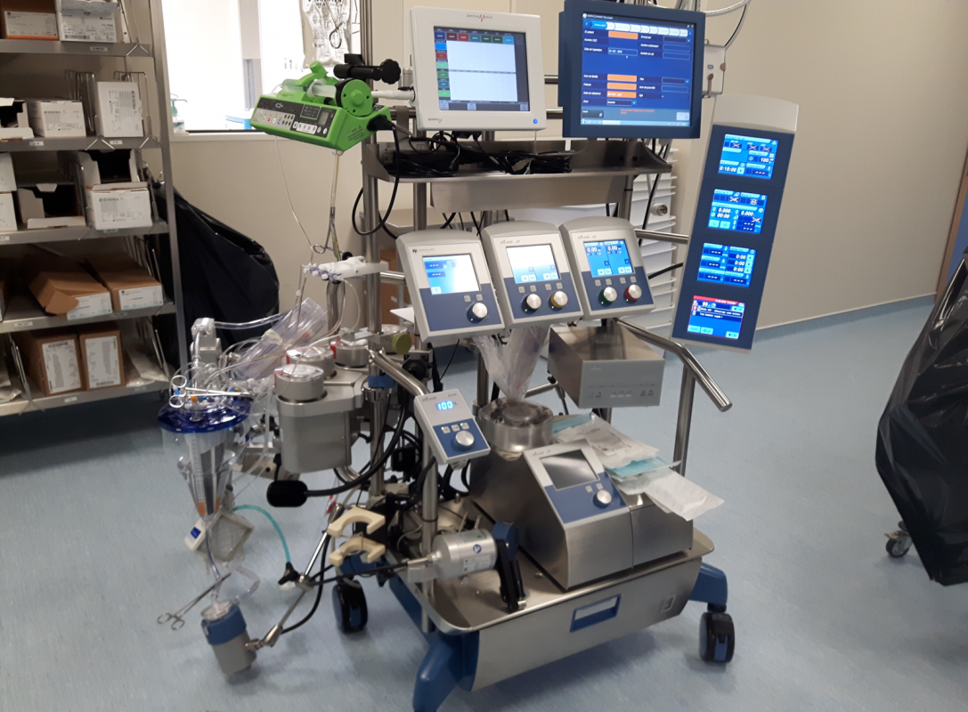 Machine cœur-poumon - Chirurgiens Cardiaques Associés à Caen
